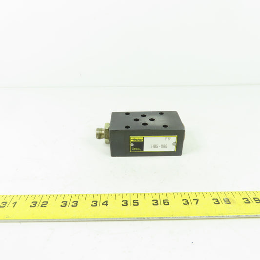 Parker H06-886 Hydraulic Valve Intermediate Sandwich Plate