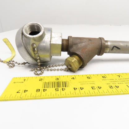 Loy KK8C-7-75-18-6Y Thermocouple & Protection Tube