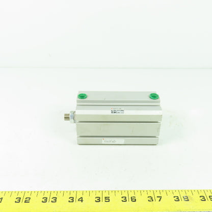 SMC NCQ8B150-300C Double Acting Pneumatic Cylinder 3" Stroke 1-1/2" Bore 200PSI