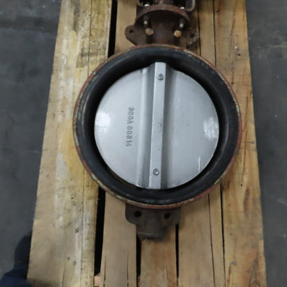 Hytork 4580 22" Butterfly Valve W/ Pneumatic Actuator 100PSIG (NON-SEALING)