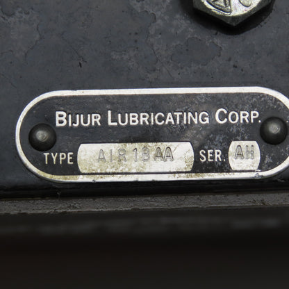 Bijur Delimon AIR1BAA Pneumatic Air Motor Driven Lubrication Pump 1 Liter