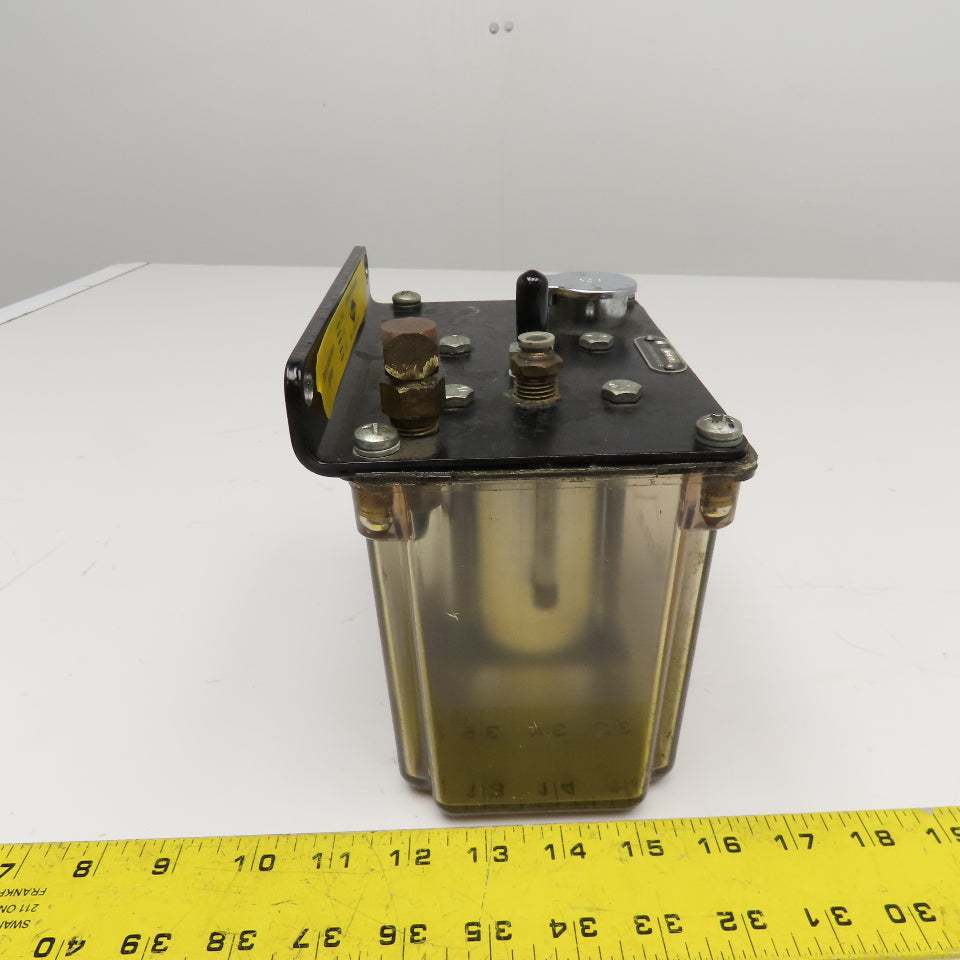 Bijur Delimon AIR1BAA Pneumatic Air Motor Driven Lubrication Pump 1 Liter