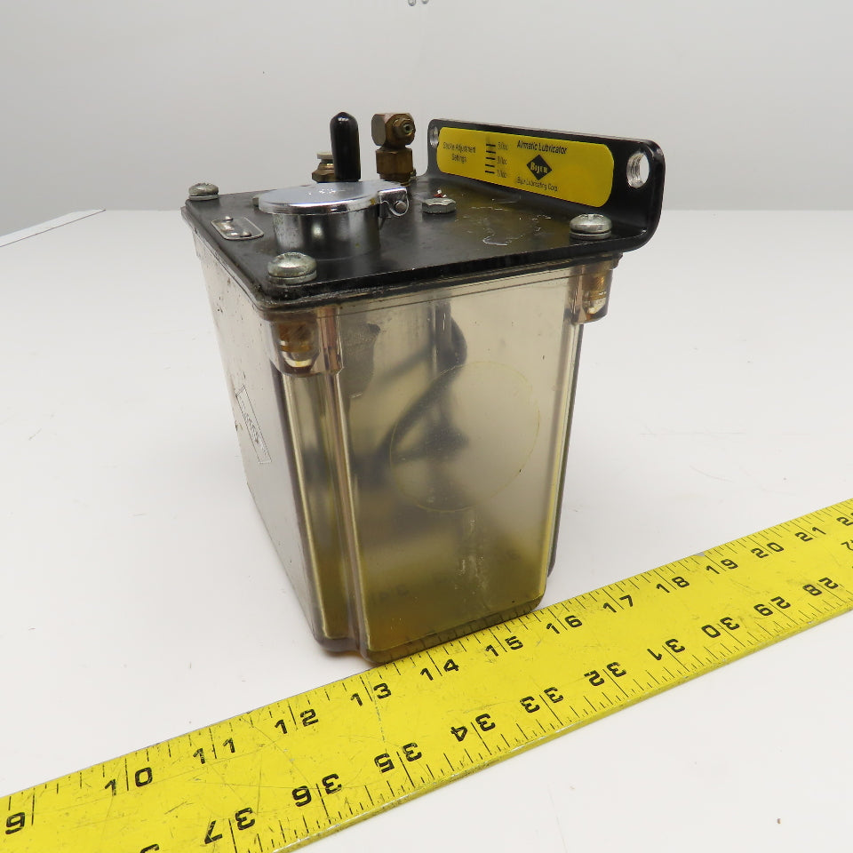 Bijur Delimon AIR1BAA Pneumatic Air Motor Driven Lubrication Pump 1 Liter