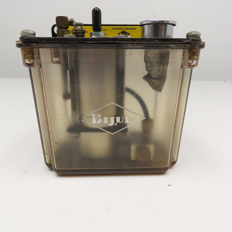 Bijur Delimon AIR1BAA Pneumatic Air Motor Driven Lubrication Pump 1 Liter