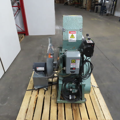 Rapid 79C 5HP Plastic Granulator Recycler 230/460V 3PH W/ Dayton 1.5HP Blower