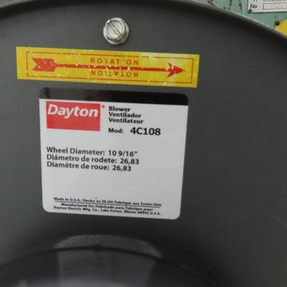 Rapid 79C 5HP Plastic Granulator Recycler 230/460V 3PH W/ Dayton 1.5HP Blower