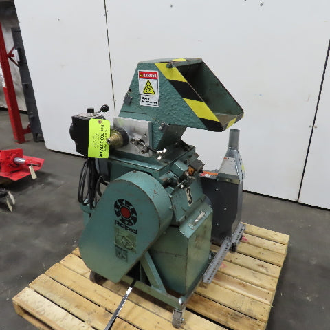 Rapid 79C 5HP Plastic Granulator Recycler 230/460V 3PH W/ Dayton 1.5HP Blower