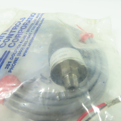 Whitman Controls 29-112-25 Pressure Switch 1A 125VAC 5000PSIG