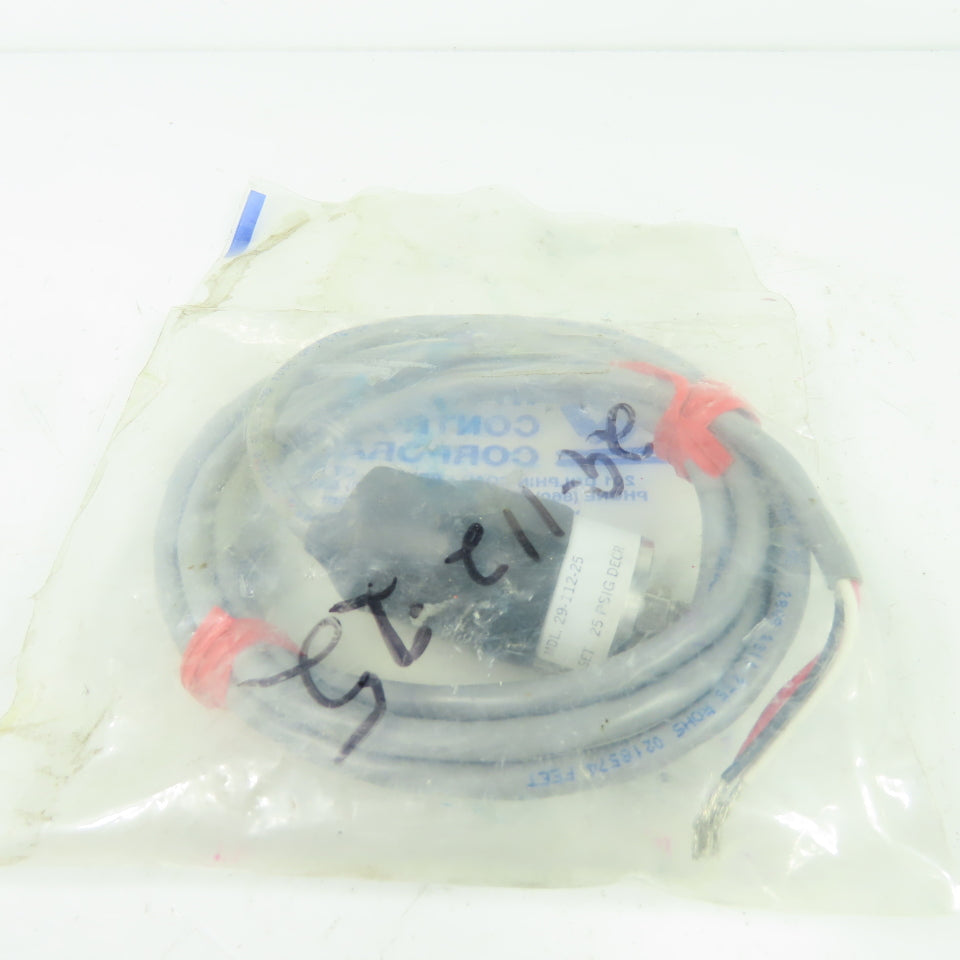 Whitman Controls 29-112-25 Pressure Switch 1A 125VAC 5000PSIG