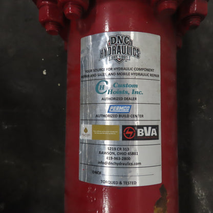 Double Acting Clevis Mount Hydraulic Cylinder 41" Stroke 4-1/2" Bore 2.5" Rod