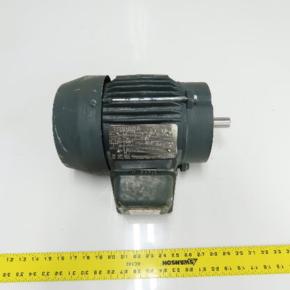 Toshiba BY154FLT2AHH 1.5HP 3Ph Electric Motor 230/460V 145TC Frame Type IKH