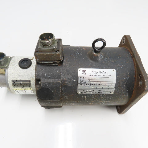 Yaskawa UGHMEM-12-MU1 1.2/6.0KW Electric Hicup Motor 140V 1000RPM W/ TFUE-25ZC7