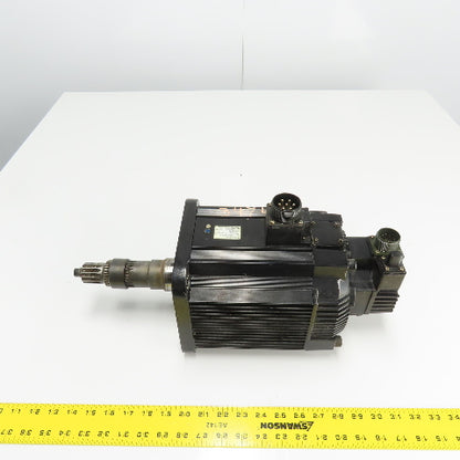 Yaskawa SGMGH-44A2A-YR15 4400W AC Servo Motor 1500RPM 200V 45A 28.4Nm W/Encoder