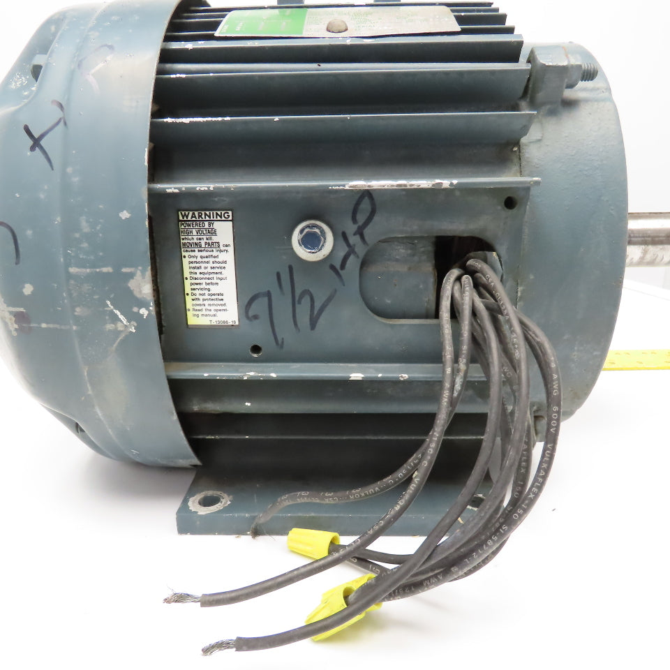 Lincoln Electric 7.5Hp 3490RPM 230/460V 3Ph AC Motor 213T Frame Tested