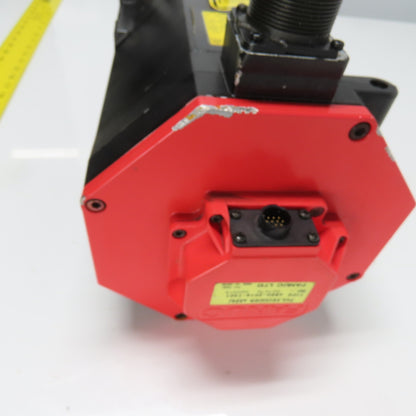 Fanuc A06B-0267-B605 4.3kW 2000RPM 179V AC Servo Brake Motor W/ Pulsecoder