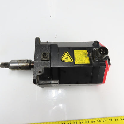 Fanuc A06B-0267-B605 4.3kW 2000RPM 179V AC Servo Brake Motor W/ Pulsecoder