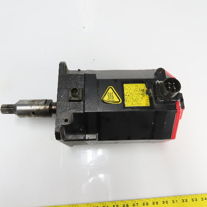 Fanuc A06B-0267-B605 4.3kW 2000RPM 179V AC Servo Brake Motor W/ Pulsecoder