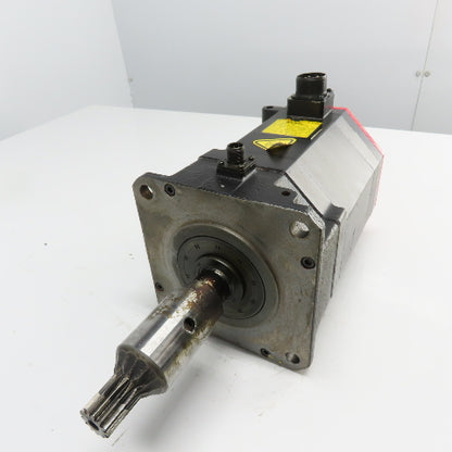 Fanuc A06B-0267-B605 4.3kW 2000RPM 179V AC Servo Brake Motor W/ Pulsecoder