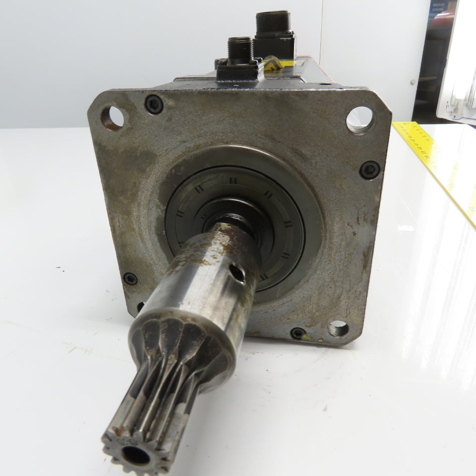 Fanuc A06B-0267-B605 4.3kW 2000RPM 179V AC Servo Brake Motor W/ Pulsecoder