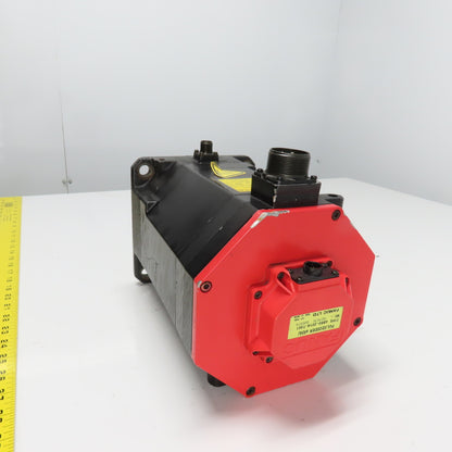Fanuc A06B-0267-B605 4.3kW 2000RPM 179V AC Servo Brake Motor W/ Pulsecoder