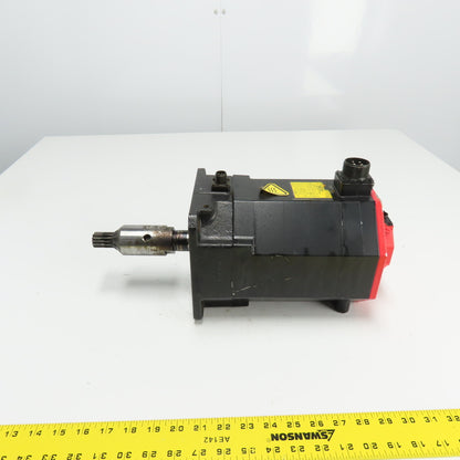 Fanuc A06B-0267-B605 4.3kW 2000RPM 179V AC Servo Brake Motor W/ Pulsecoder