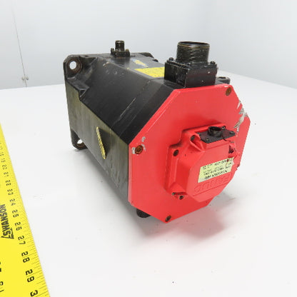 Fanuc A06B-0267-B605 4.3kW 2000RPM 179V AC Servo Brake Motor W/ Pulsecoder