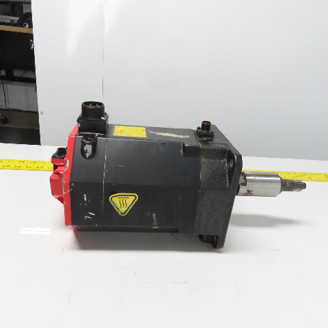 Fanuc A06B-0267-B605 4.3kW 2000RPM 179V AC Servo Brake Motor W/ Pulsecoder