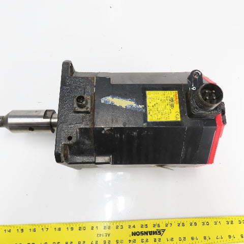 Fanuc A06B-0267-B605 4.3kW 2000RPM 179V AC Servo Brake Motor W/ Pulsecoder