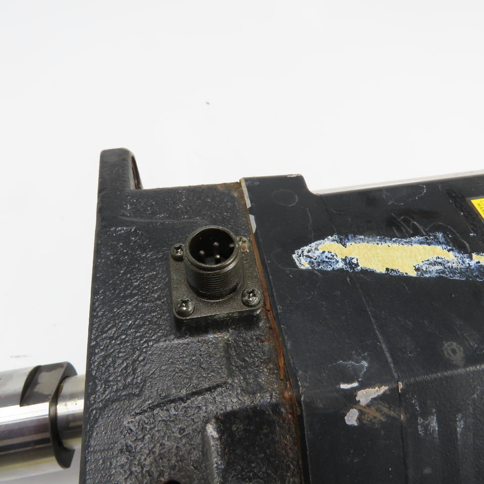 Fanuc A06B-0267-B605 4.3kW 2000RPM 179V AC Servo Brake Motor W/ Pulsecoder