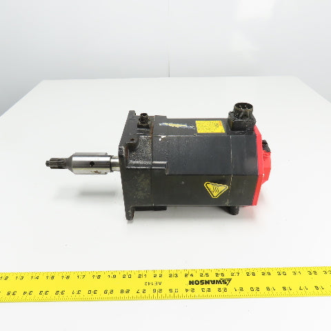 Fanuc A06B-0267-B605 4.3kW 2000RPM 179V AC Servo Brake Motor W/ Pulsecoder