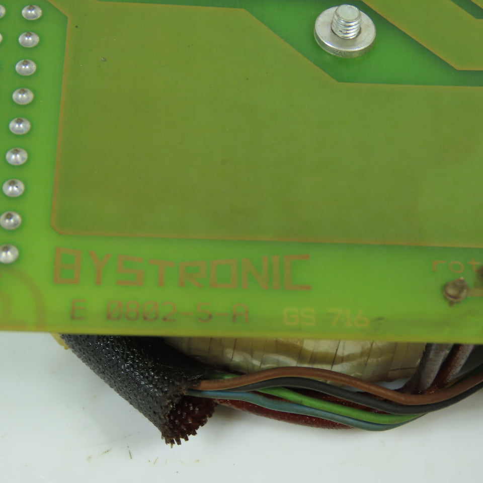 Bystronic E0802-5-A Power Supply Circuit Board Card
