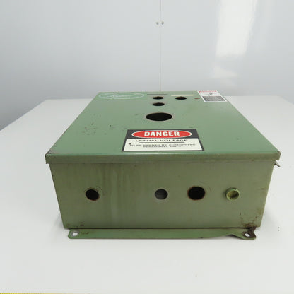 14" x 16" x 6" Steel Electrical Enclosure W/ Backplate