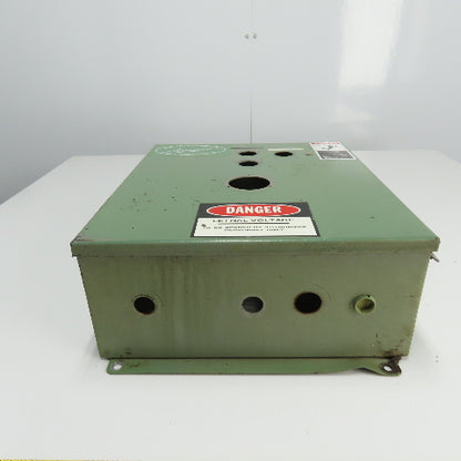 14" x 16" x 6" Steel Electrical Enclosure W/ Backplate