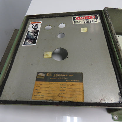 14" x 16" x 6" Steel Electrical Enclosure W/ Backplate