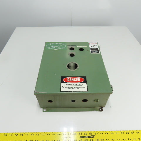 14" x 16" x 6" Steel Electrical Enclosure W/ Backplate