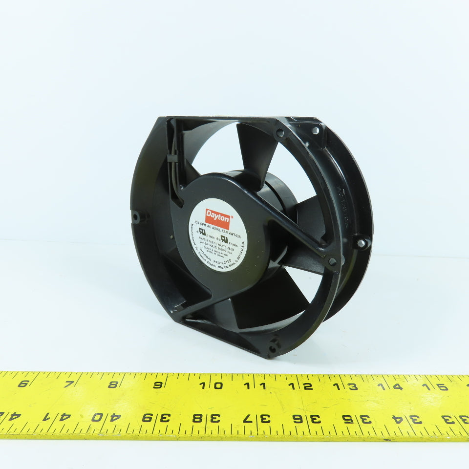 Dayton 4WT43A 239 CFM Axial Cooling Fan 220-240V 0.11A 26W