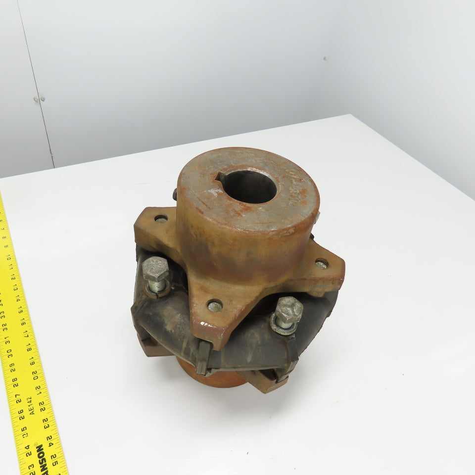 2-3/8" Flexible Coupling Hub 13" OAL From Sullair 32-250 24KT Air Compressor