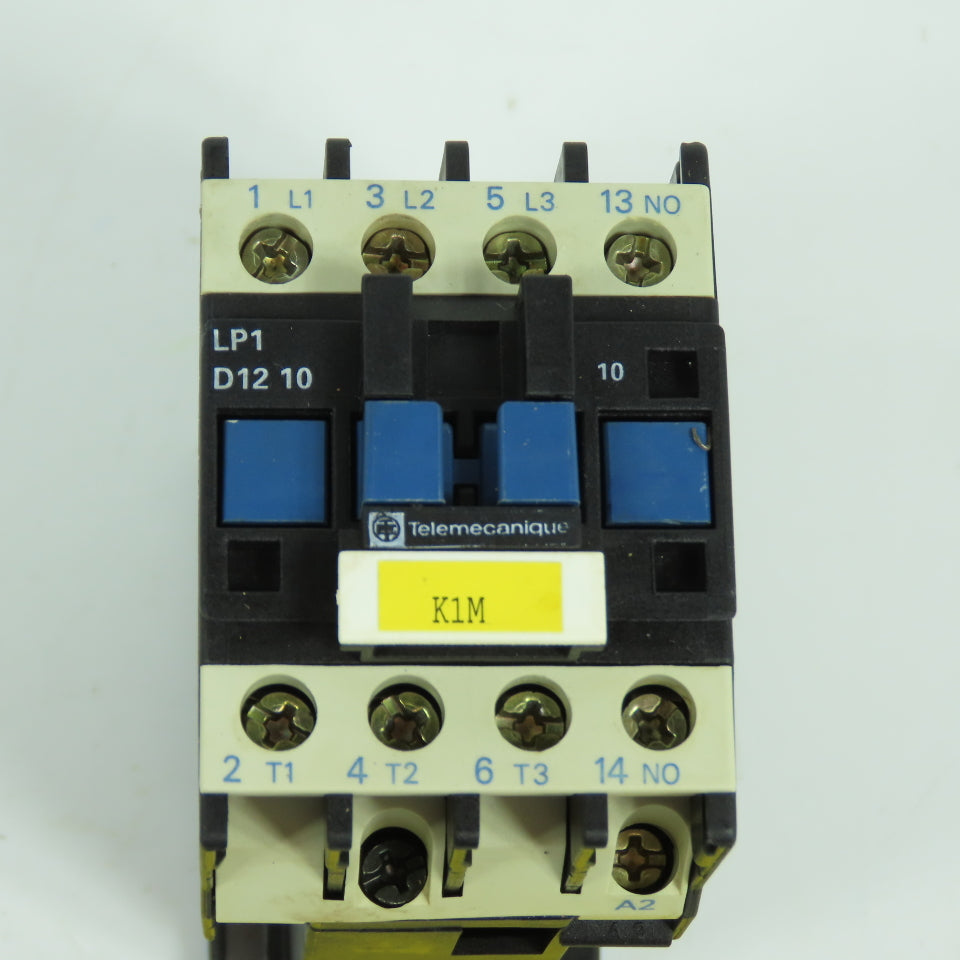 Telemecanique LP1 D12 10 10HP 25A 600VAC IEC Contactor 24V DC Coil