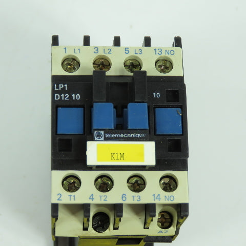 Telemecanique LP1 D12 10 10HP 25A 600VAC IEC Contactor 24V DC Coil