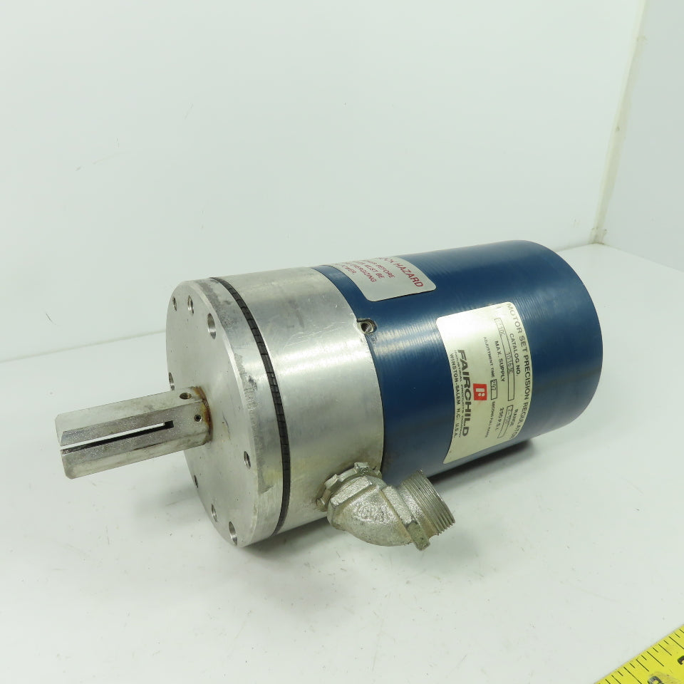 Fairchild 1210C 10163C Motor Set Precision Regulator 2-150 Range 250PSI Max