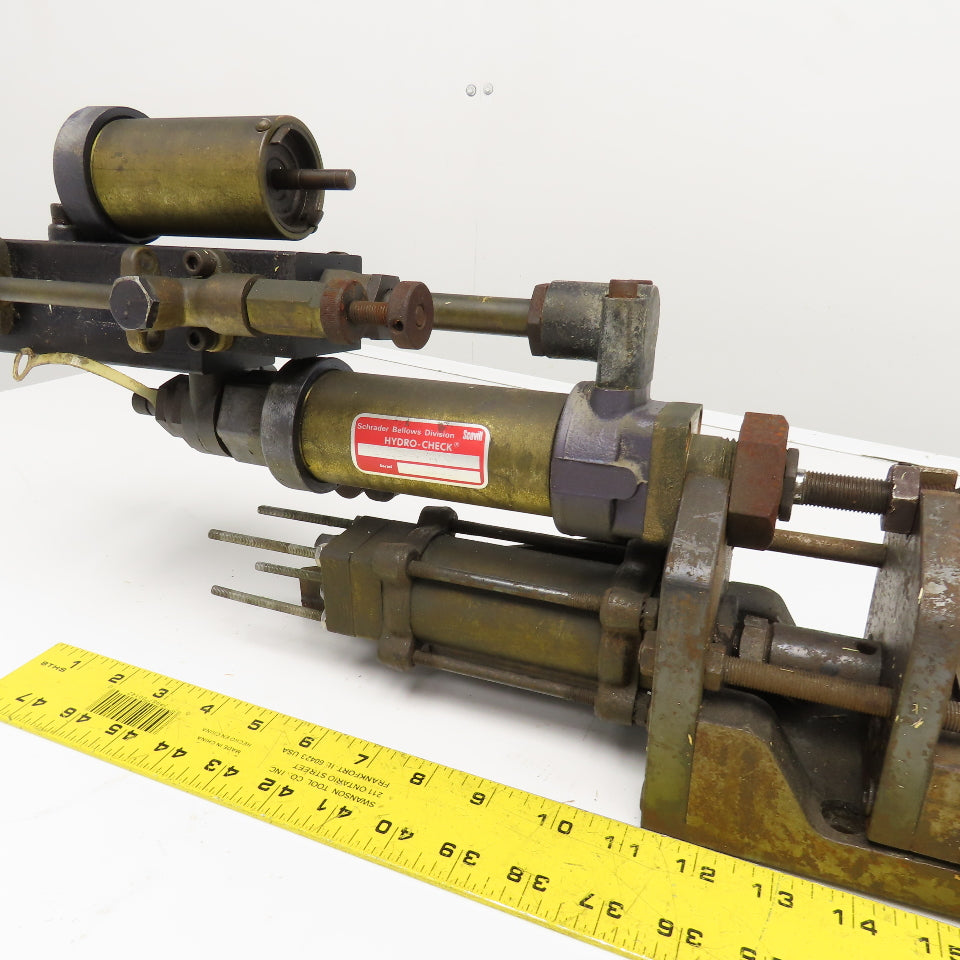 Schrader Bellows B17131012 4.00 4" Stroke Hydro-Check Linear Actuator