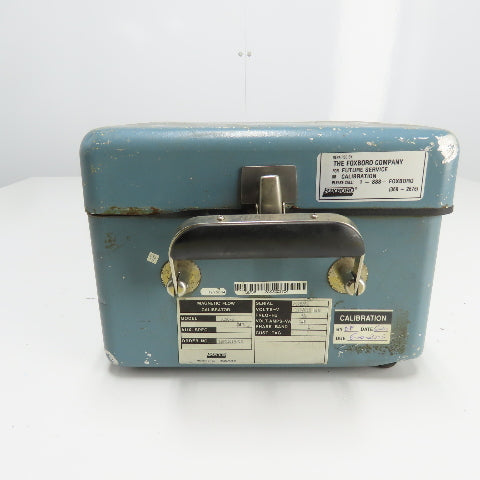 Foxboro 8120-6 Magnetic Flow Calibrator 118/236VAC 1.5A ST.B