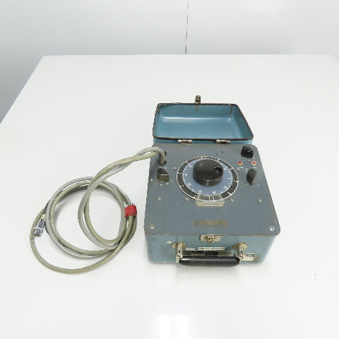 Foxboro 8120-6 Magnetic Flow Calibrator 118/236VAC 1.5A ST.B