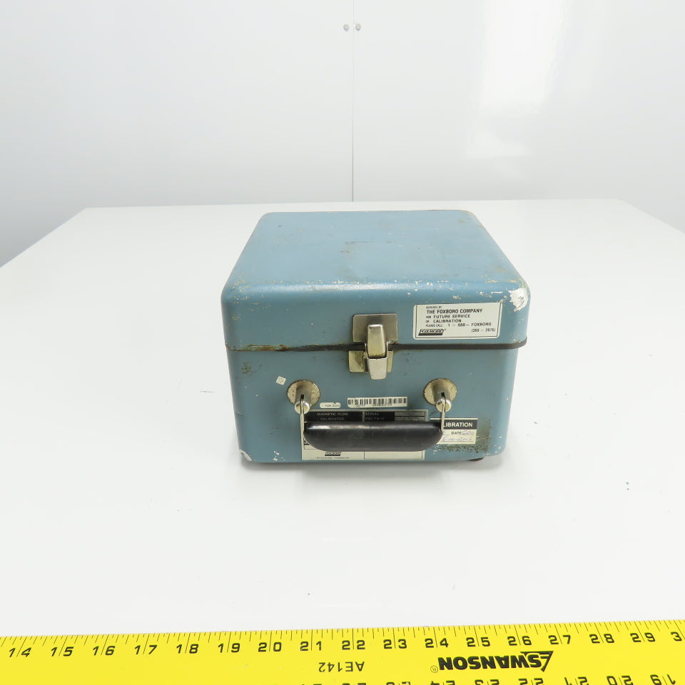 Foxboro 8120-6 Magnetic Flow Calibrator 118/236VAC 1.5A ST.B