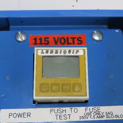 Lubriquip Opco ChainMaster 1000 Hour Timer Controls 115V 8" x 6" Enclosure
