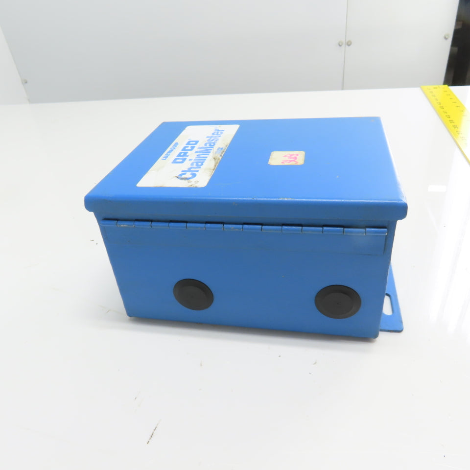 Lubriquip Opco ChainMaster 1000 Hour Timer Controls 115V 8" x 6" Enclosure