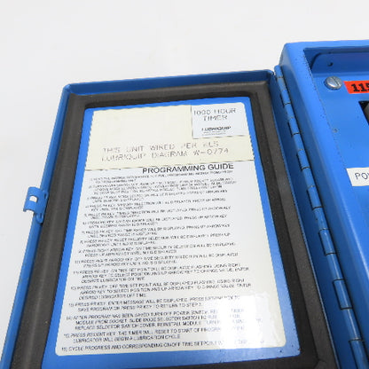 Lubriquip Opco ChainMaster 1000 Hour Timer Controls 115V 8" x 6" Enclosure