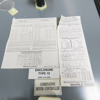 Square D DCA20 35" x 20-1/2" x 8" Disconnect Switch Electrical Enclosure Type 12