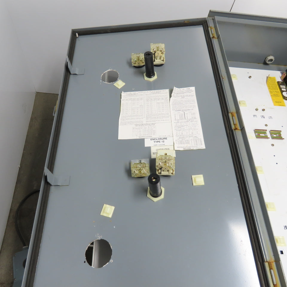 Square D DCA20 35" x 20-1/2" x 8" Disconnect Switch Electrical Enclosure Type 12