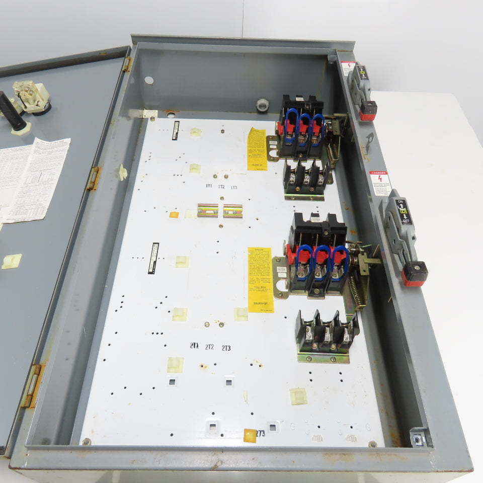 Square D DCA20 35" x 20-1/2" x 8" Disconnect Switch Electrical Enclosure Type 12